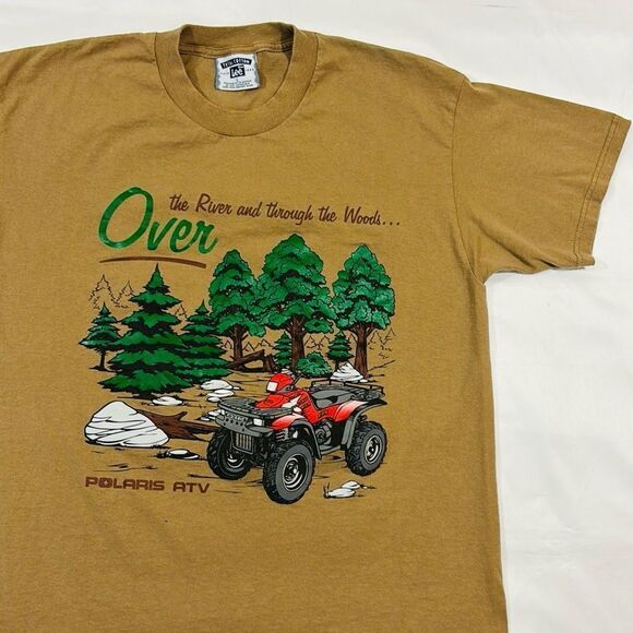 Vintage Polaris ATV Graphic Short Sleeve Tee - Picture 2 of 7